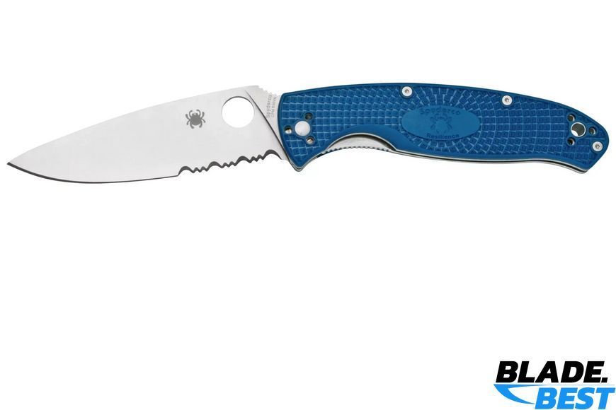 Ніж Spyderco RESILIENCE Partially Serrated (S35VN, FRN) фото