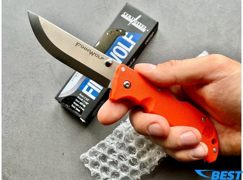 Ніж Cold Steel FINN WOLF ORANGE (AUS8A) фото