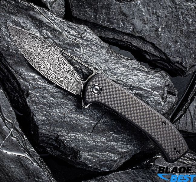 CIVIVI Riffle Damascus Carbon фото