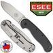 Нож ESEE Avispa Black (SW, SK-5) фото 1
