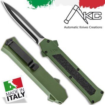 Akc F-16 Dagger OTF Automatic (Green, Two Tone) фото
