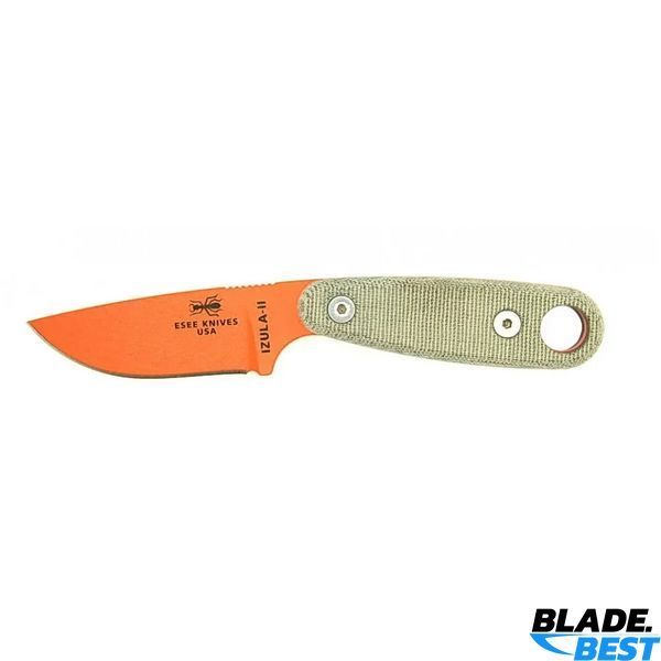 Ніж ESEE Izula II OR Green Micarta фото