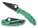 Нож SPYDERCO DELICA 4 Black (CPM M4, FRN) фото 2
