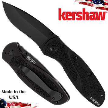 Ніж KERSHAW Blur Assisted Black/Black (1670BLK) фото