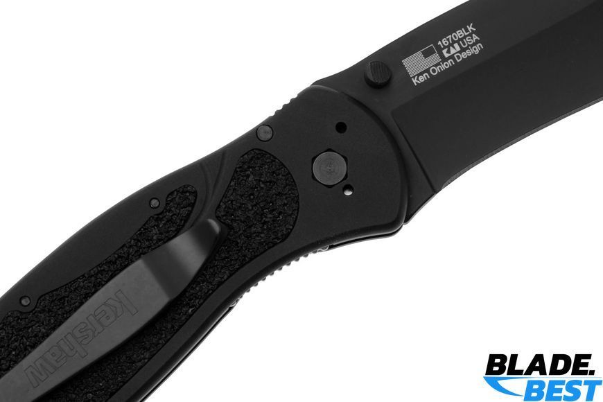 Ніж KERSHAW Blur Assisted Black/Black (1670BLK) фото