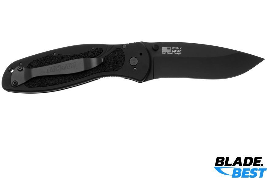 Ніж KERSHAW Blur Assisted Black/Black (1670BLK) фото