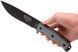 ESEE Model 6 black, grey micarta, partially serrated (knife only) фото 7