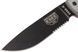 ESEE Model 6 black, grey micarta, partially serrated (knife only) фото 4