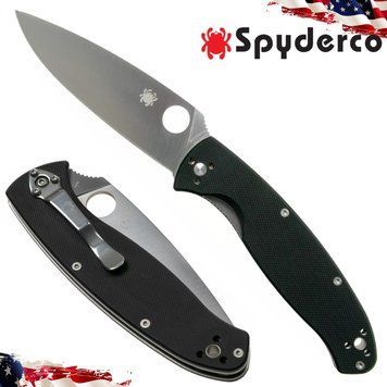 Нож Spyderco RESILIENCE (Plain, G10) фото