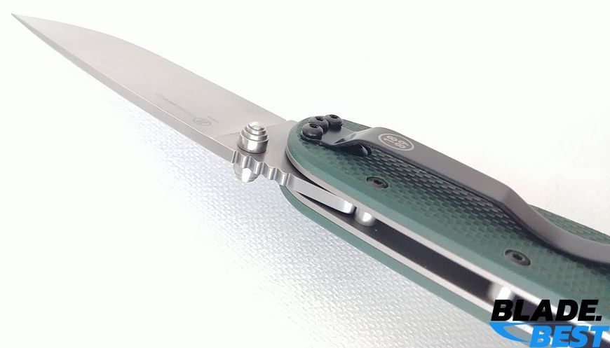 ONTARIO RAT-1 Green (S35VN, G-10, Stonewash) фото