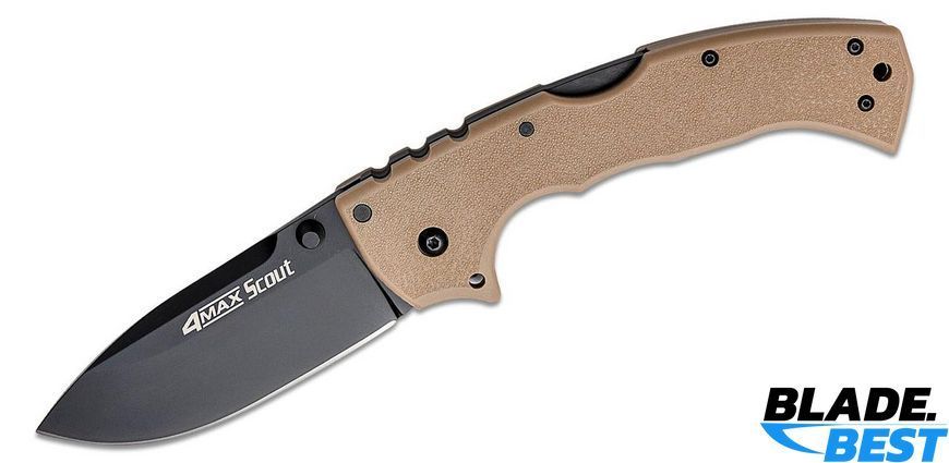 Ніж Cold Steel 4-MAX SCOUT DT Black (AUS-10A) фото