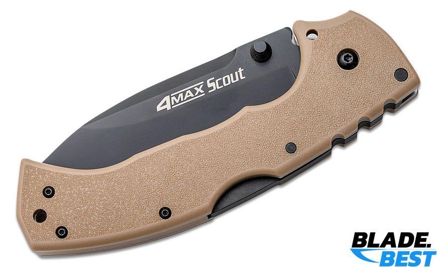 Ніж Cold Steel 4-MAX SCOUT DT Black (AUS-10A) фото