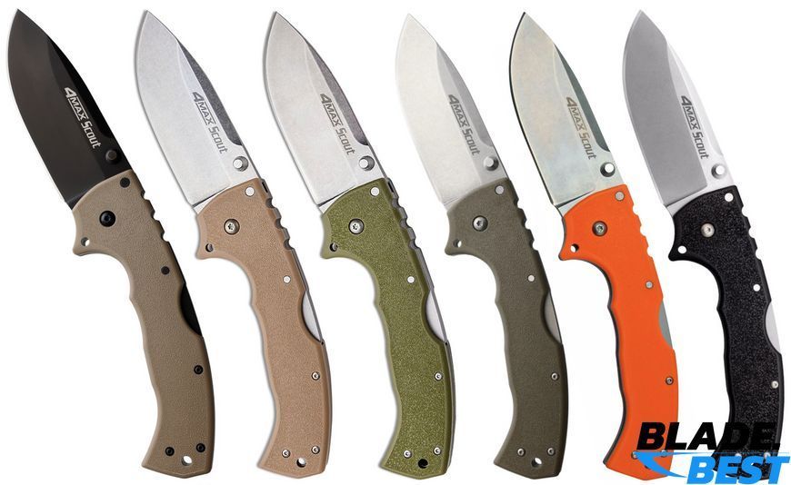 Ніж Cold Steel 4-MAX SCOUT DT Black (AUS-10A) фото