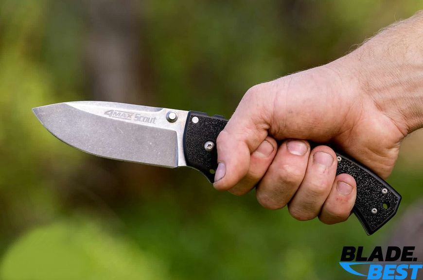 Ніж Cold Steel 4-MAX SCOUT DT Black (AUS-10A) фото