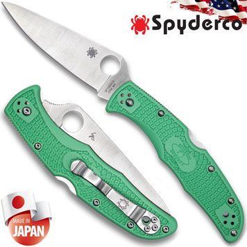 Ніж Spyderco ENDURA 4 Mint Plain (CPM M4, FRN) фото