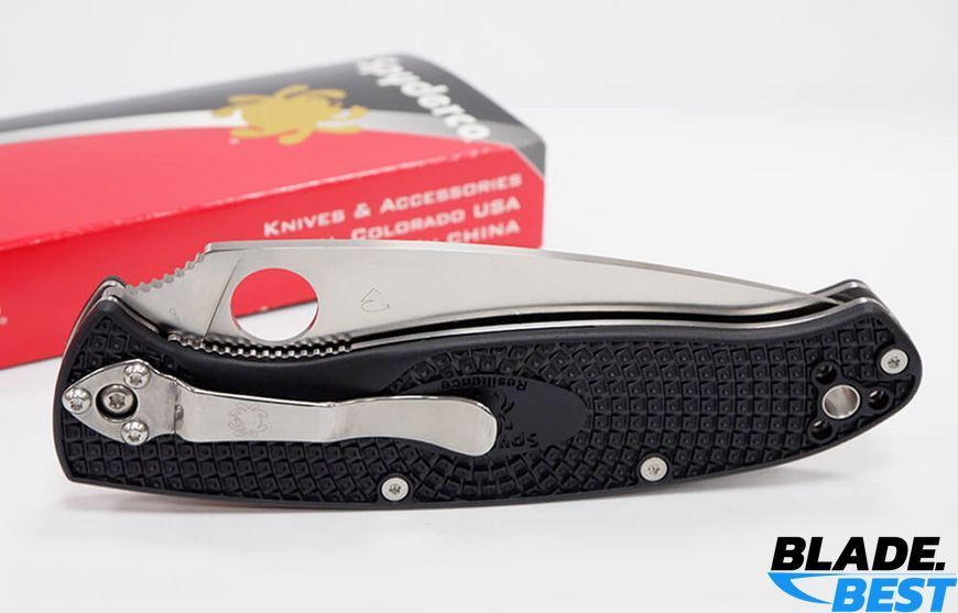 Нож Spyderco RESILIENCE Partially Serrated (FRN) фото