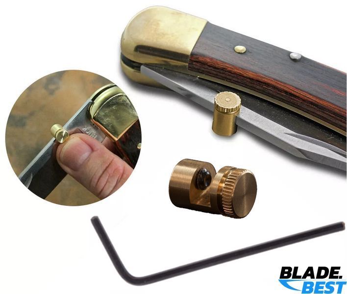 BUCK 110 Folding Knife + Kwik Thumb Stud фото