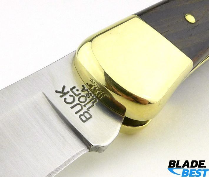 BUCK 110 Folding Knife + Kwik Thumb Stud фото