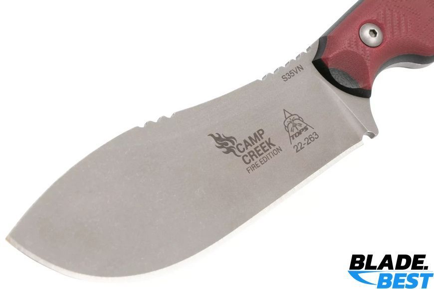 TOPS KNIVES CAMP CREEK FIRE EDITION (S35VN) фото