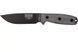 ESEE Model 4 black, grey micarta (sheath+clip) фото 2