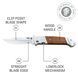 SOG FIELDER Wood Handle фото 8