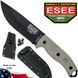 ESEE Model 5 black, desert tan micarta (sheath+clip) фото 1