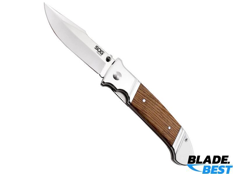 SOG FIELDER Wood Handle фото