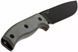 ESEE Model 6 black, grey micarta (sheath+clip) фото 7